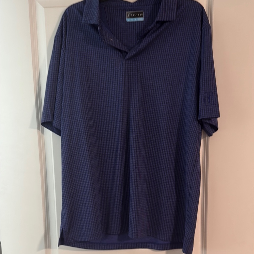 PGA Tour purple Performance Polo Shirt